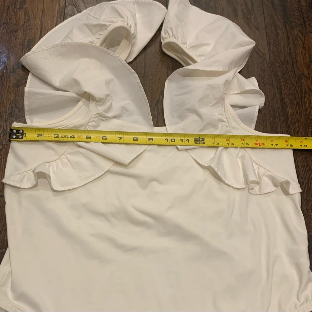 BP Ruffle Sleeve Bodysuit - Picture 10 of 13